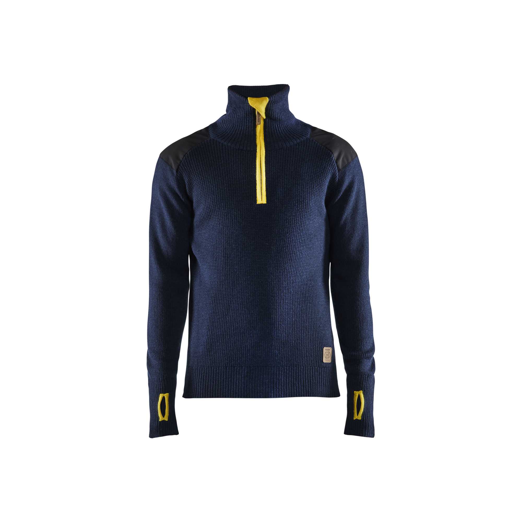 BLAKLADER 46301071 Wool Sweater Work Sweatshirt MEN - 100% Wool